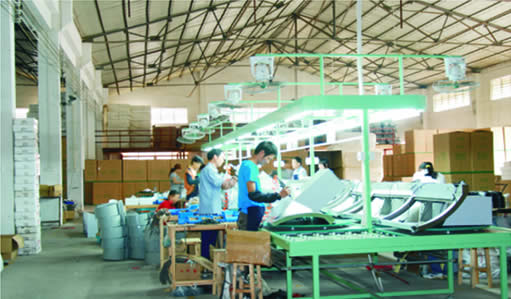 康维莱·吸油烟机组装生产线